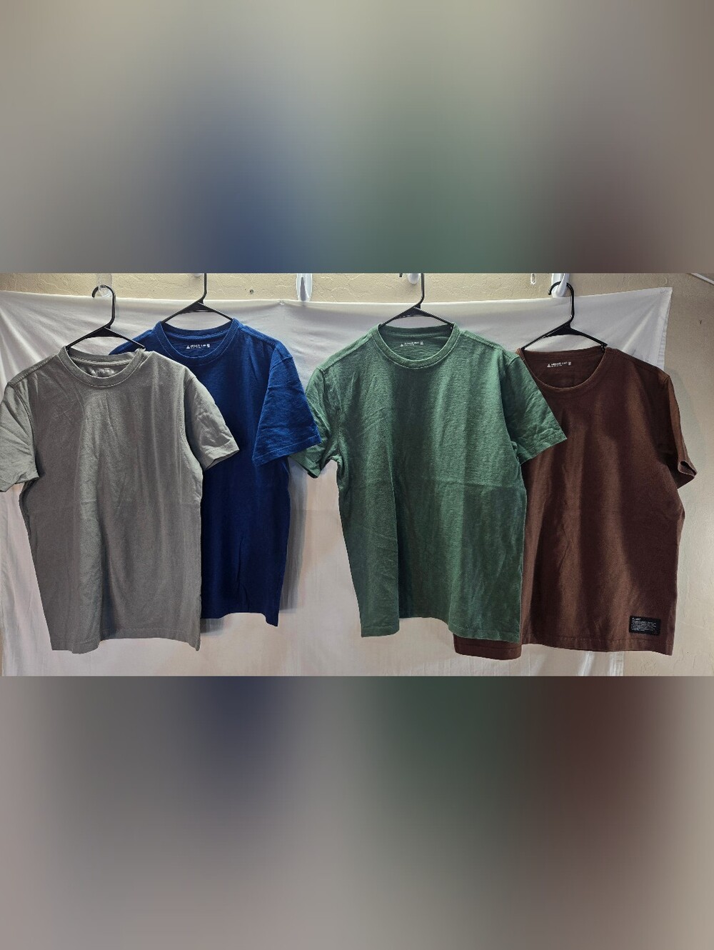 Lot of 4 American Giant Men's Size Medium Short Sleeve & Everett Shirts NWOT